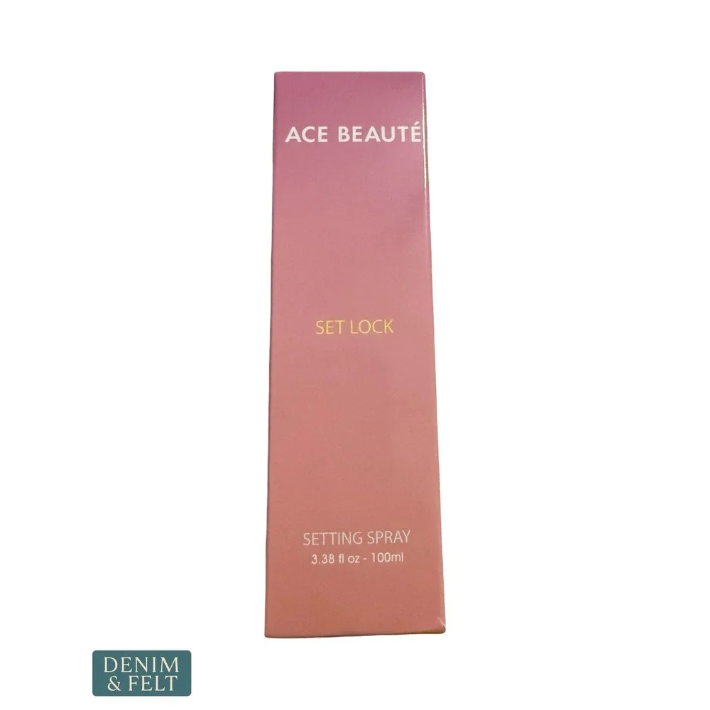 NEW Ace Beauté Set Lock Setting Spray 100ml Long Lasting Makeup Finishing Mist